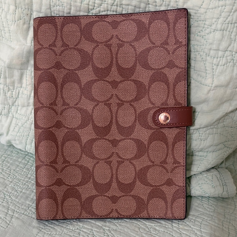 Coach Notebook Cover